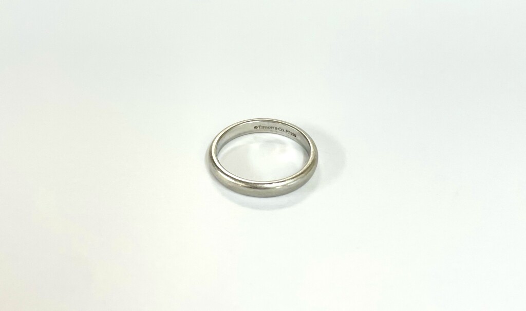 Tiffanyの結婚指輪の磨き