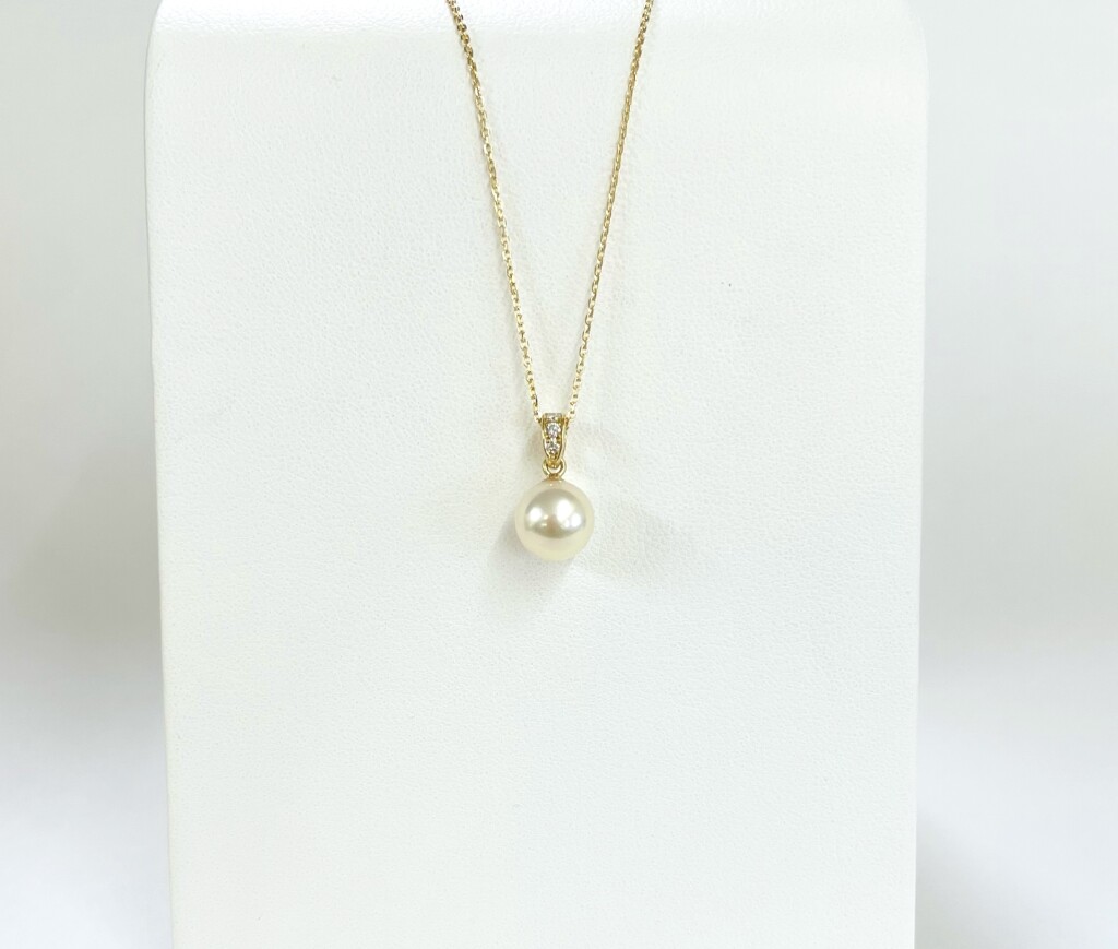 K18あこや真珠ネックレス