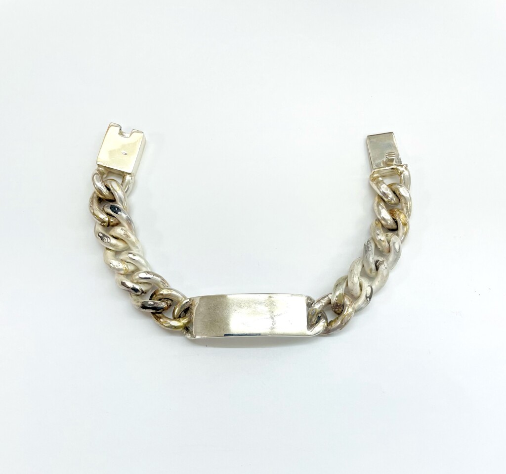 シルバーブレスレットのロウ付け