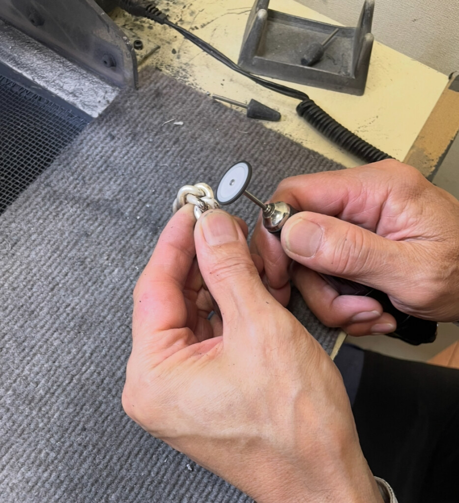 シルバ―の磨き