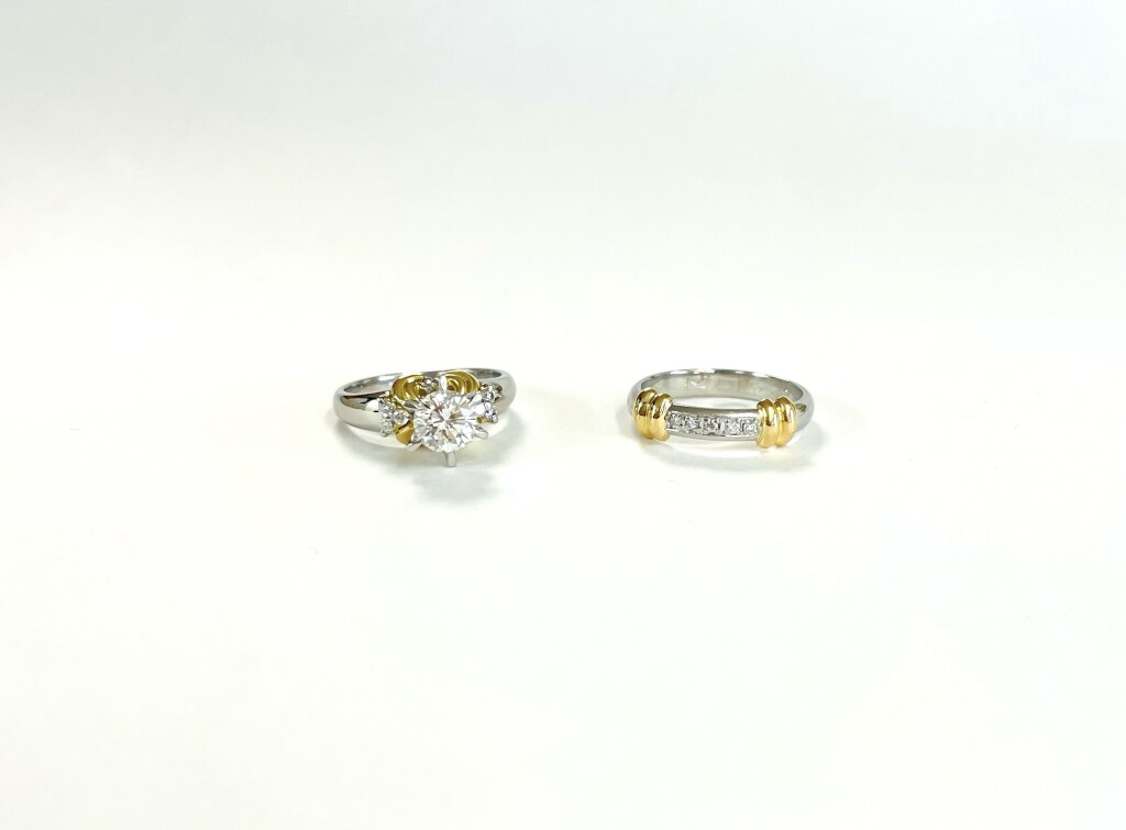 指輪の磨きとサイズ直し