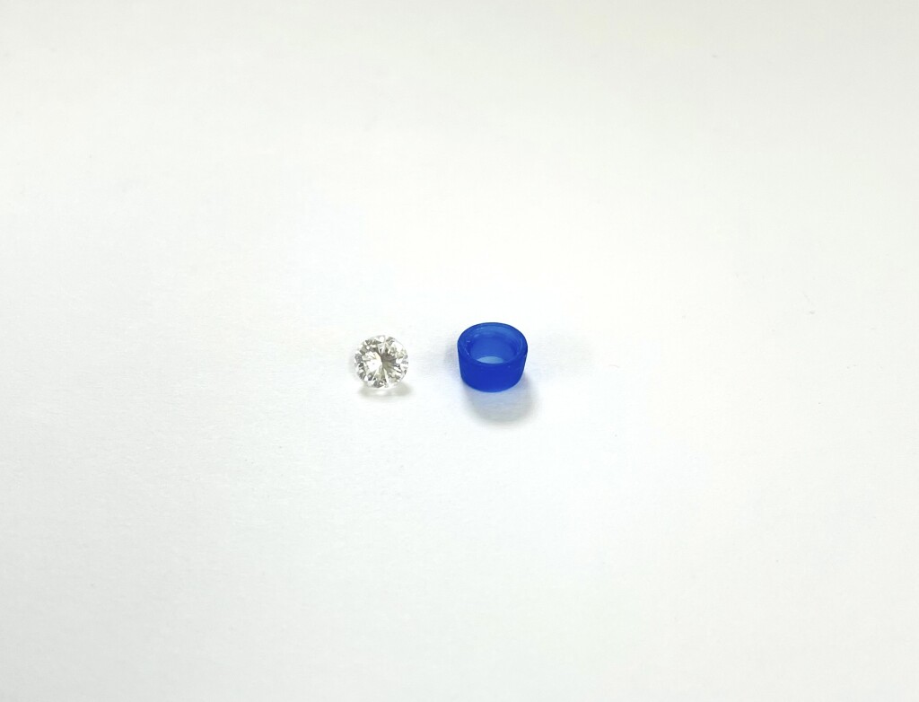 オーダーメイド覆輪ダイヤモンドネックレス