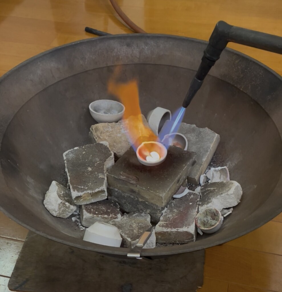 指輪を溶かしてリフォーム