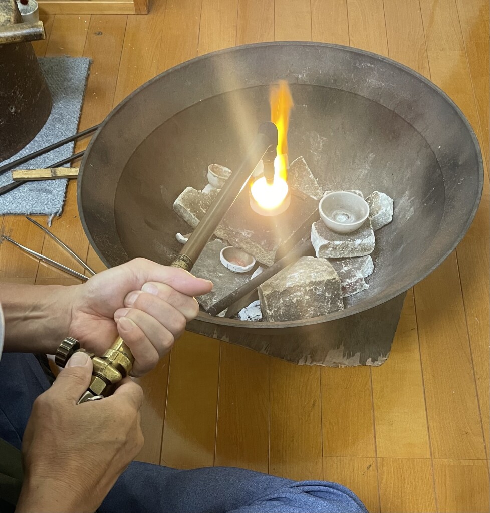 指輪を溶かしてリフォーム