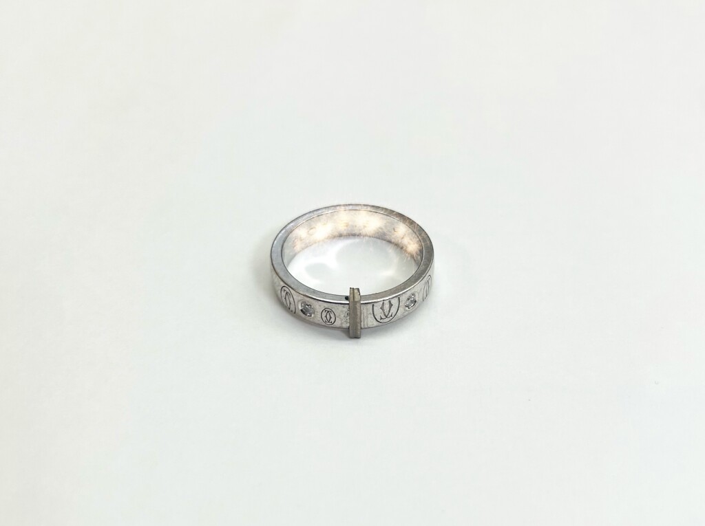 カルティエ結婚指輪サイズ直し