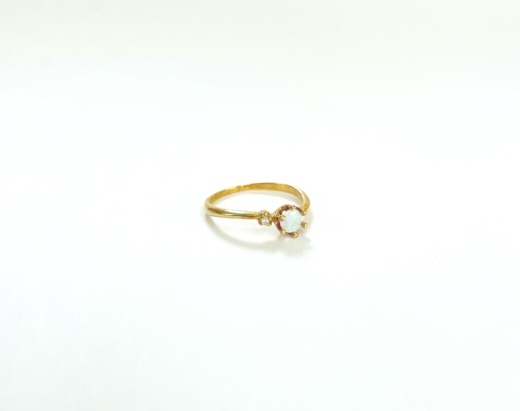 K18リングをリフォーム