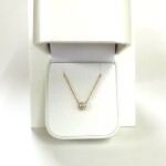 K18PGダイヤモンドネックレス