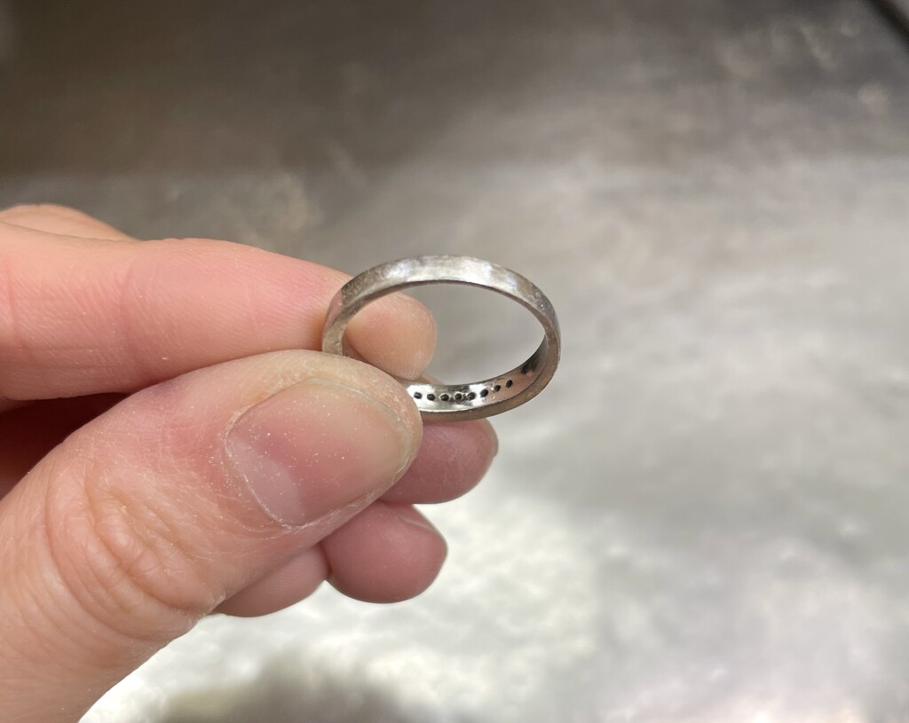 結婚指輪のサイズアップ