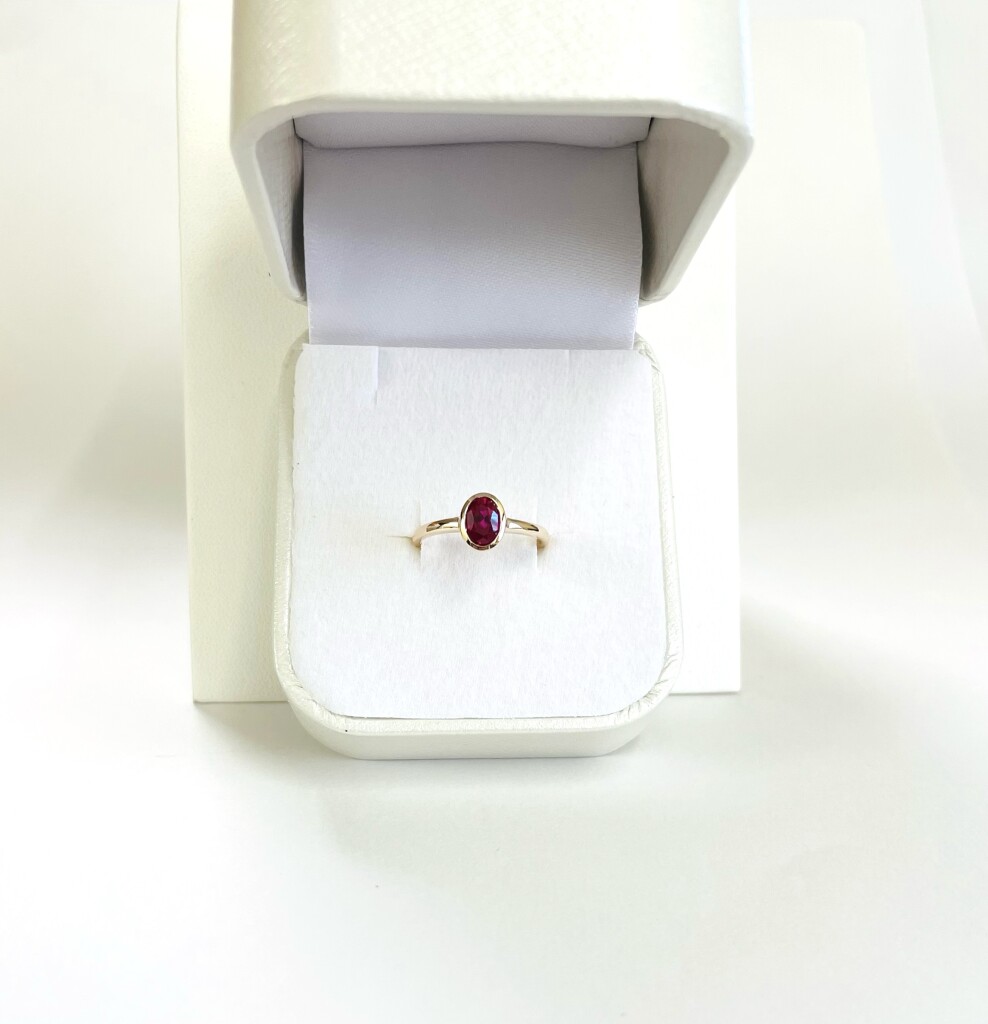 K10ルビーリング