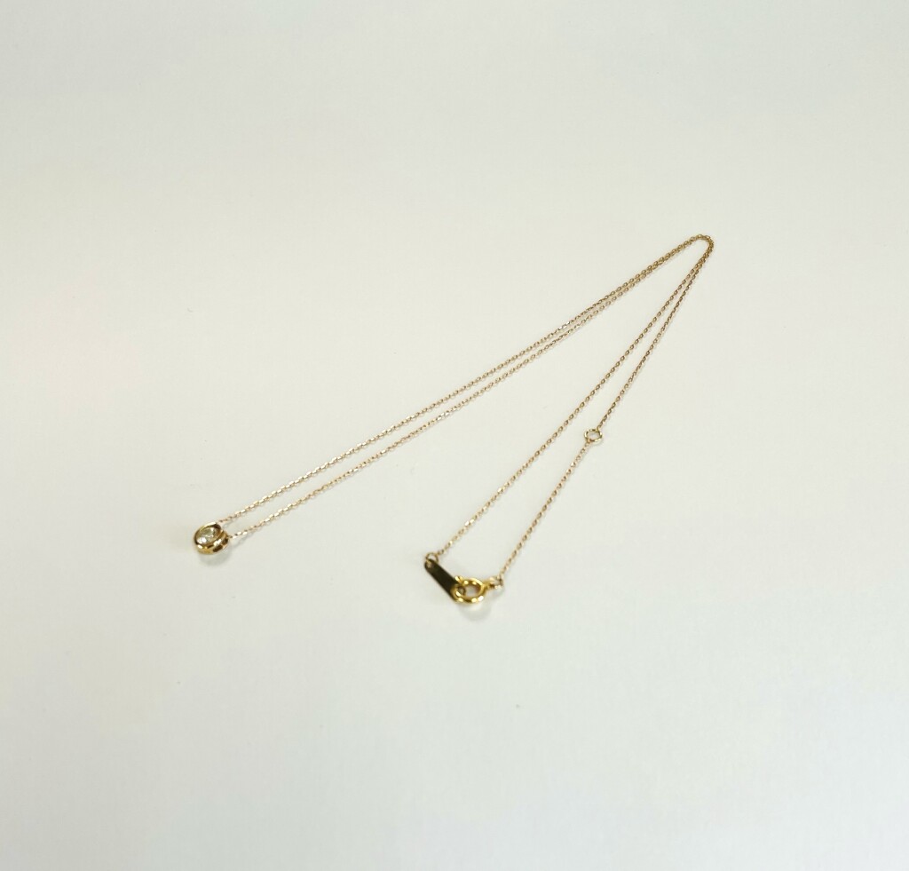 K18PGネックレスリフォーム