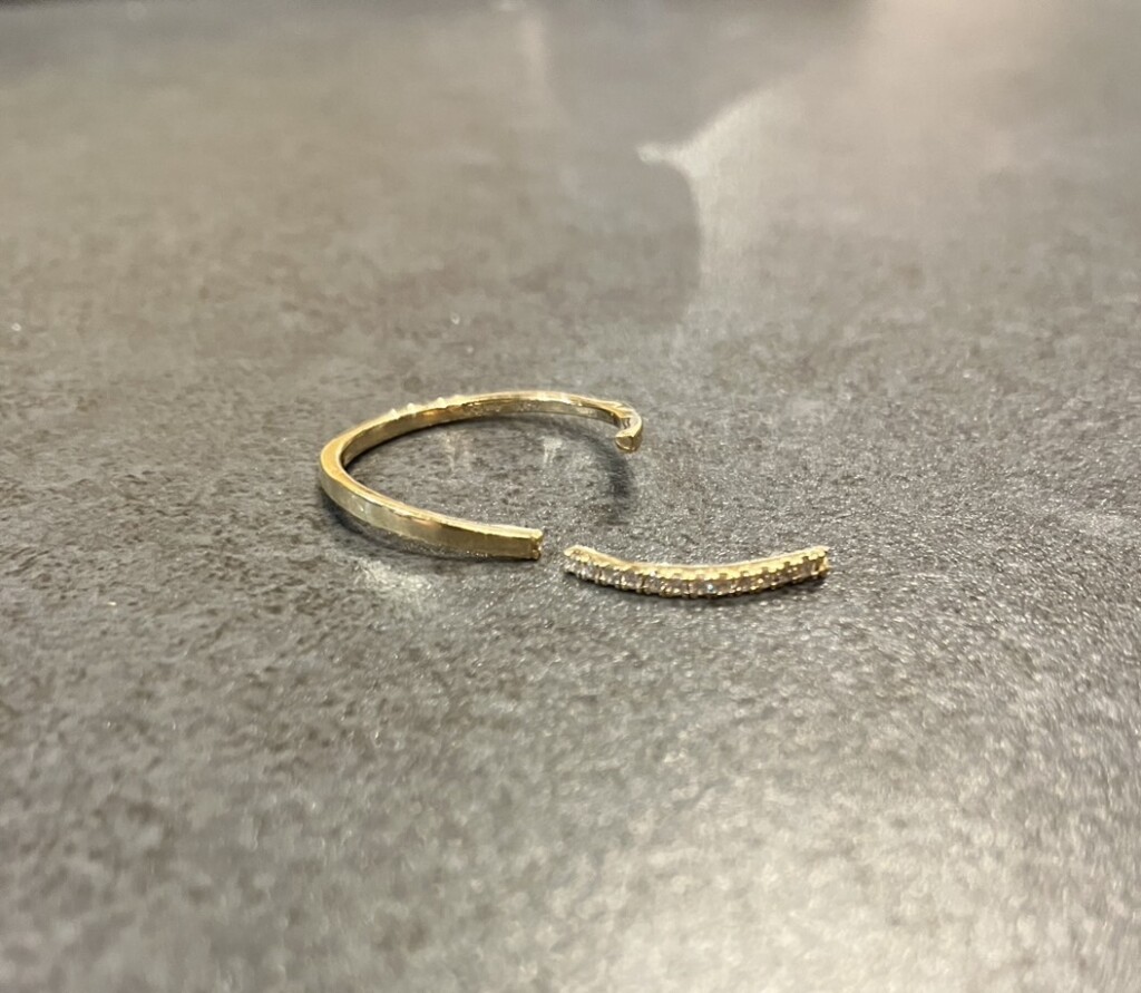 アーカーリングの修理